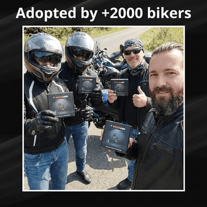 Bouchons BikerZen - Fini les bruits de vent en moto - BikerZen